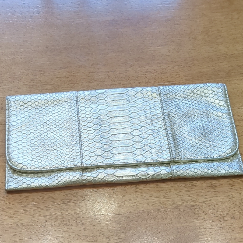 Elegant Gold Clutch